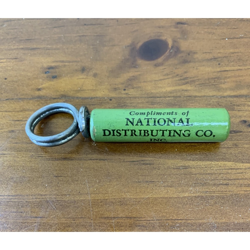 Wood Pull Out Corkscrew Compliments of National Distributing CO Liquor Omaha NE